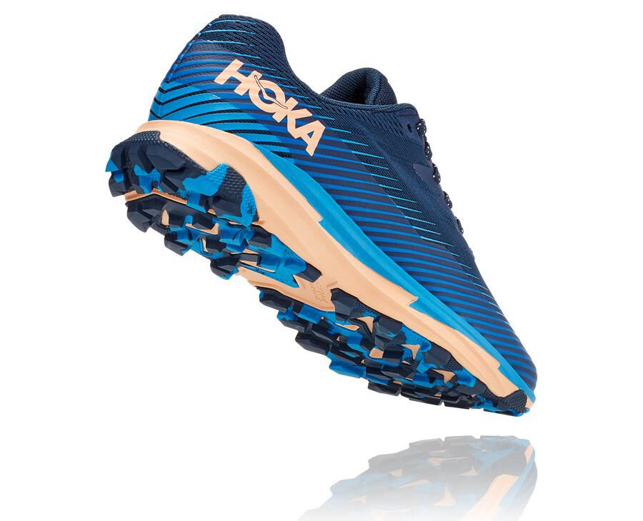 Hoka One One トレイルシューズ レディース 青 - トレント 2 - GQ4635728